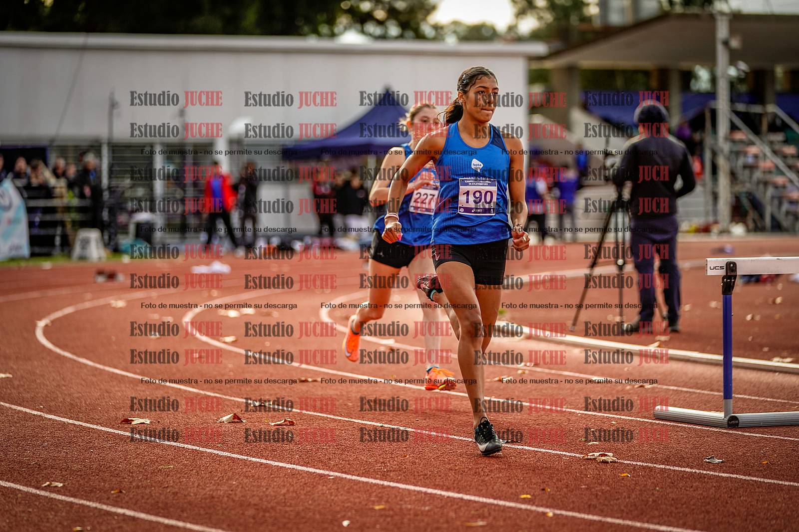 Fotos de los 400 m con vallas de mujeres