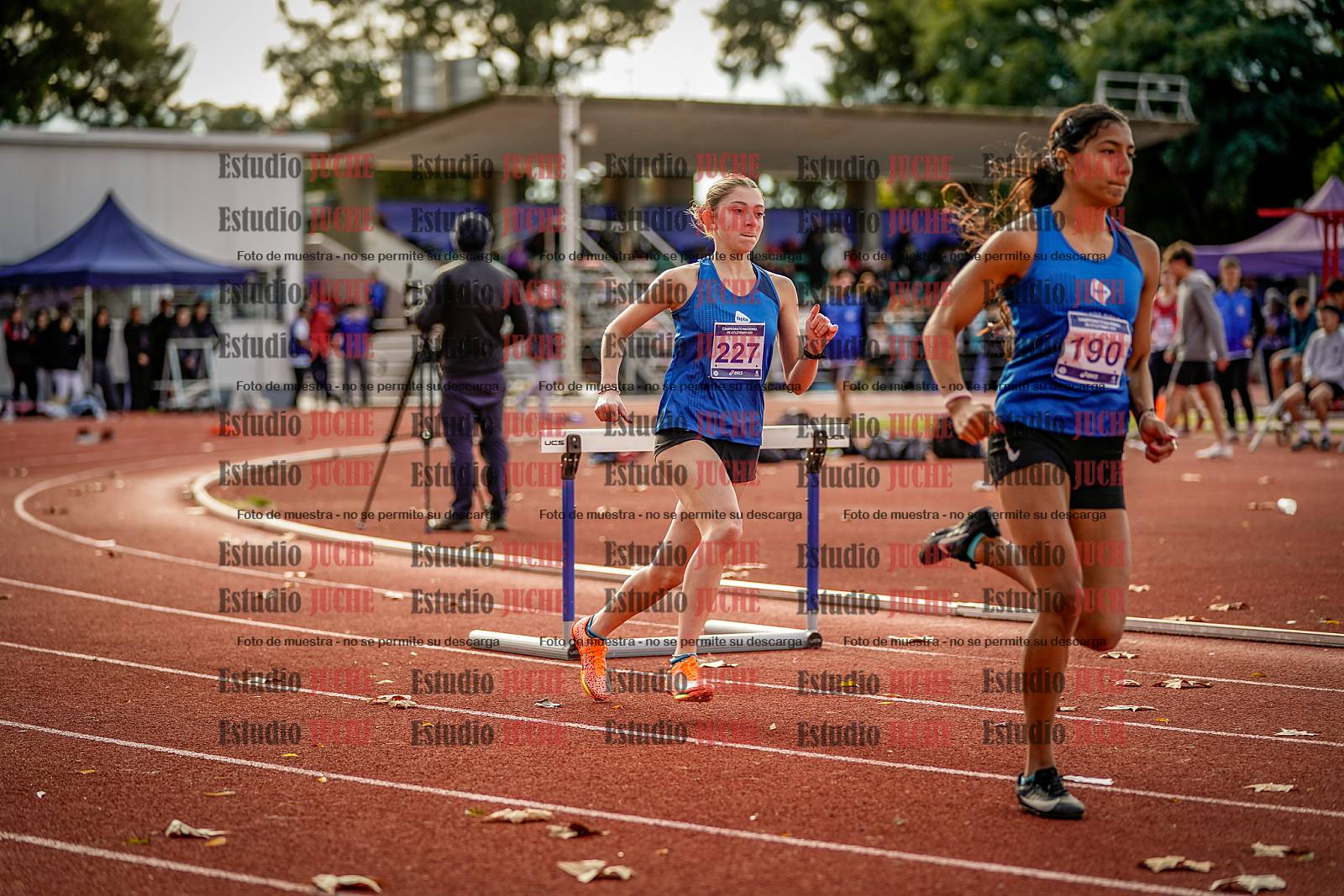Fotos de los 400 m con vallas de mujeres