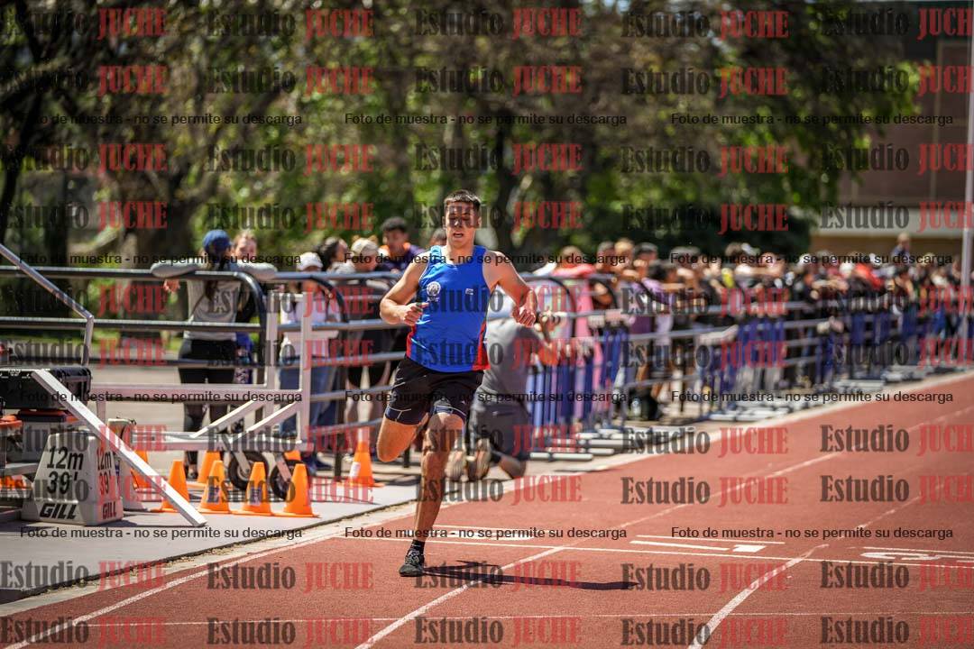 Fotos de los 400 m llanos de varones