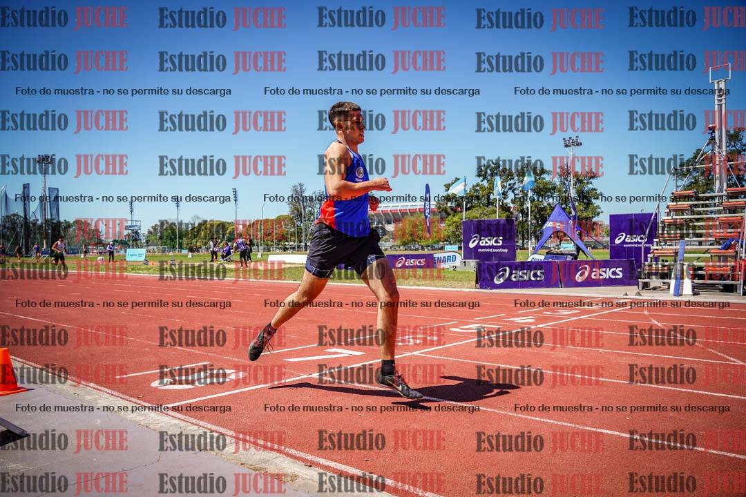 Fotos de los 400 m llanos de varones