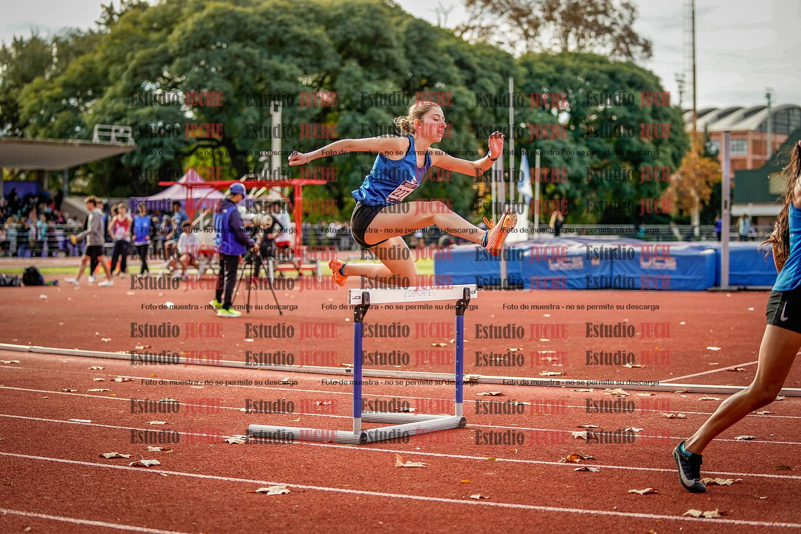 Fotos de los 400 m con vallas de mujeres