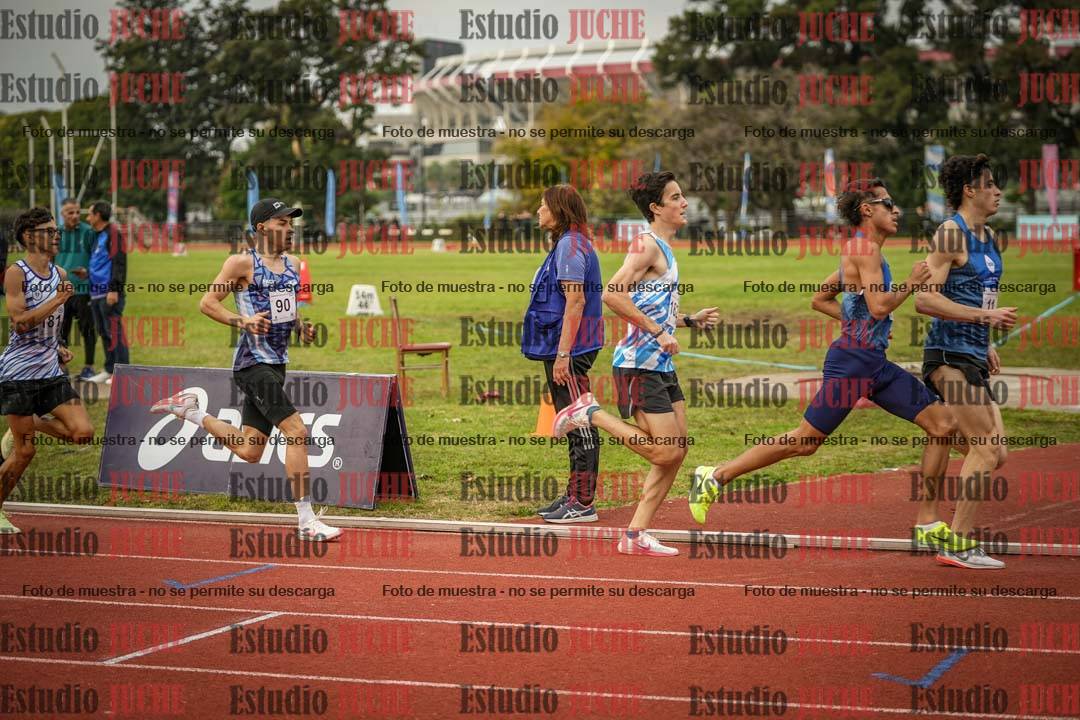Fotos de los 1500 m llanos de varones