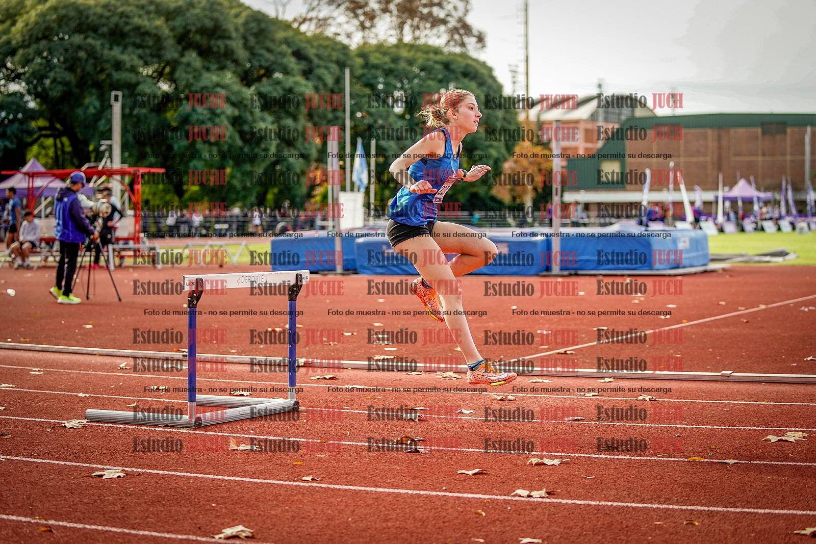 Fotos de los 400 m con vallas de mujeres