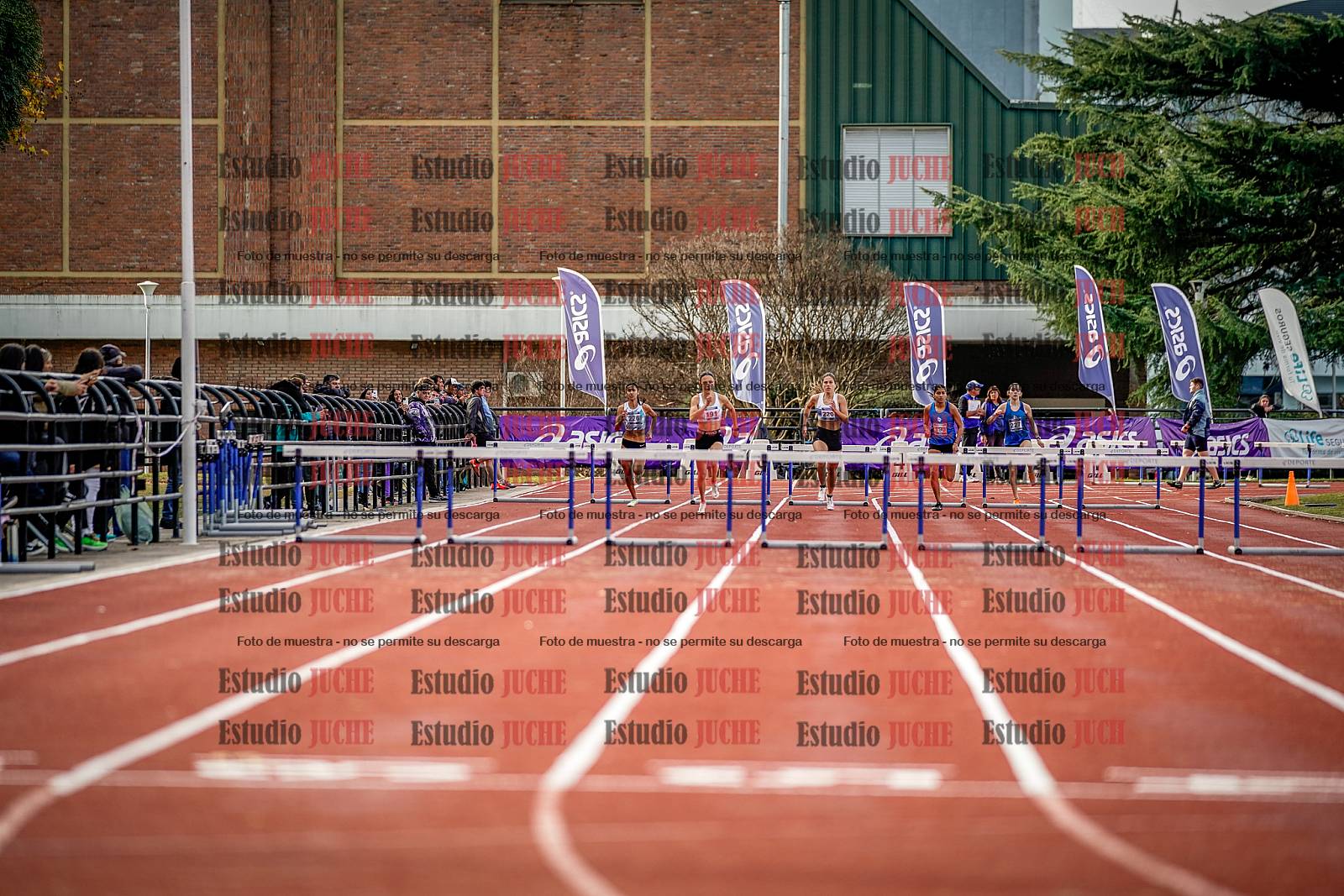 Fotos de los 400 m con vallas de mujeres