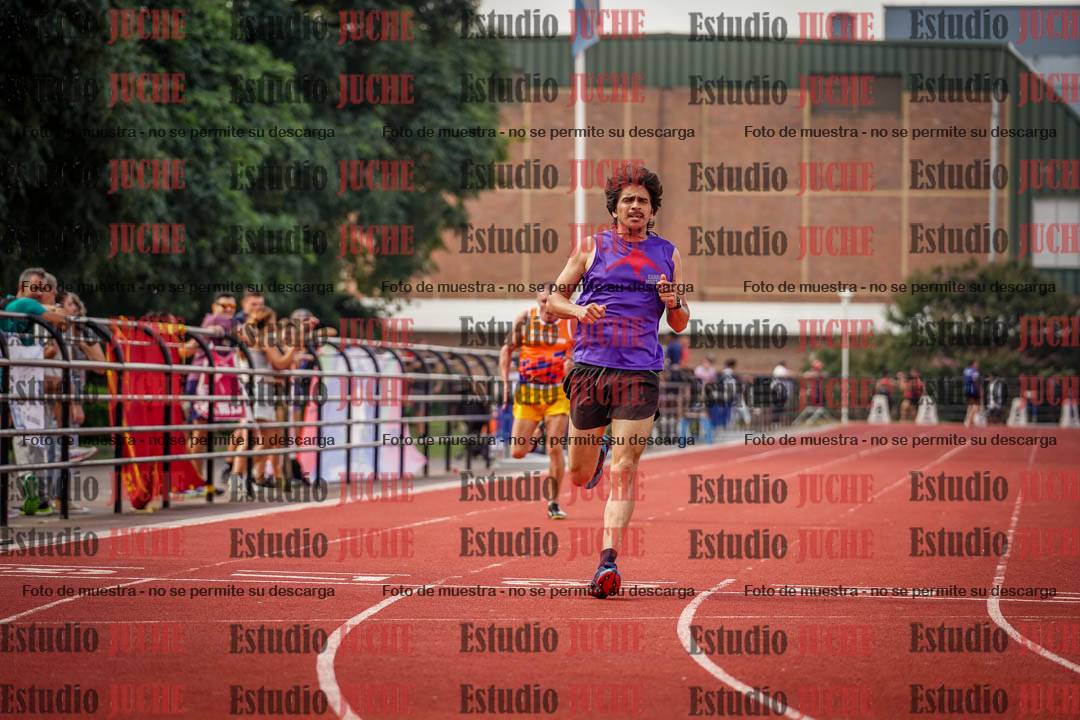 Fotos de los 200 m llanos de varones