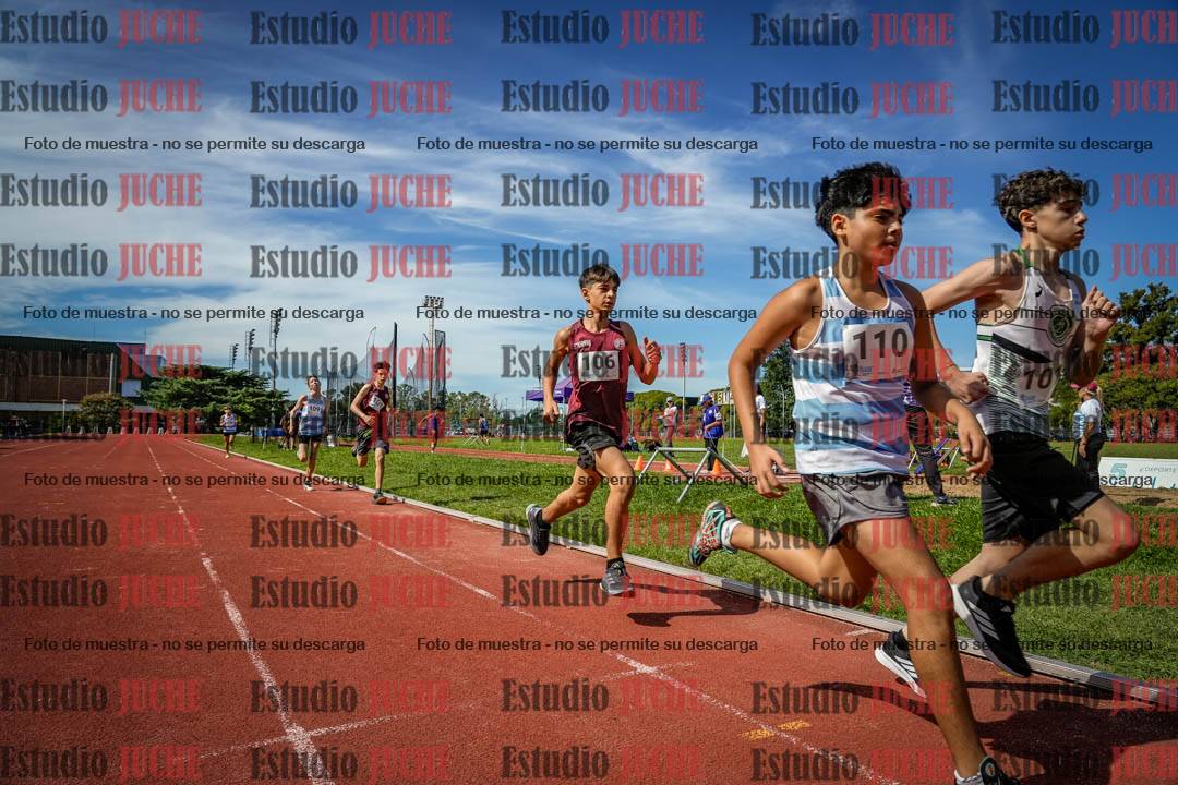 Fotos de los 600 m de varones