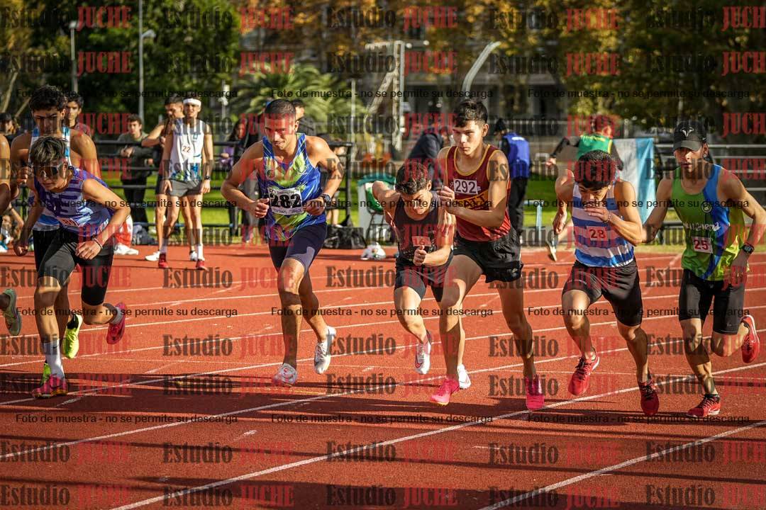 Fotos de los 1500 m llanos de varones