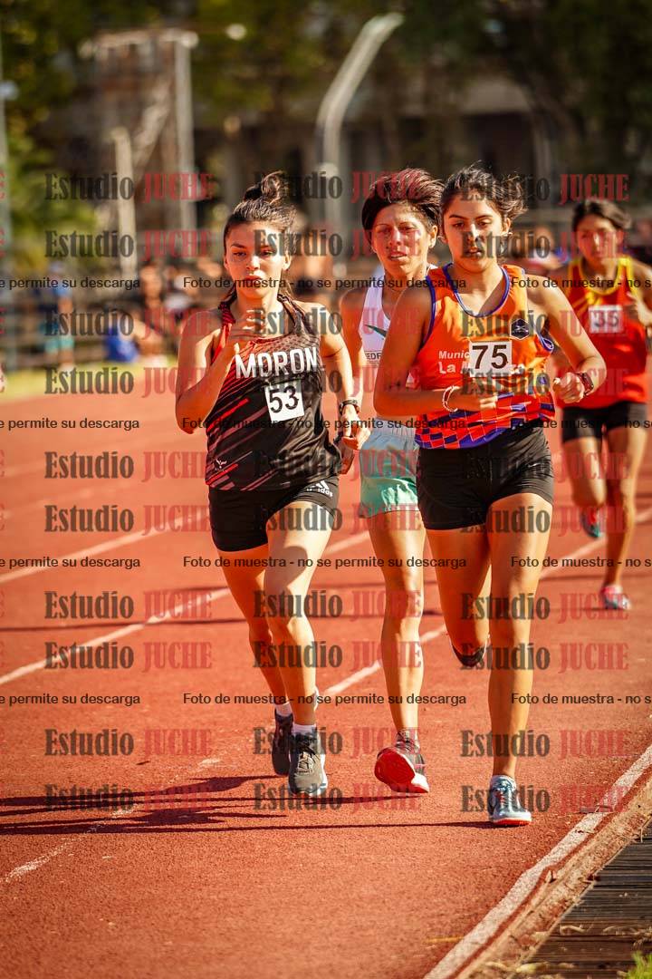 Fotos de los 1500 m de mujeres