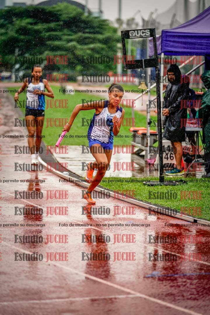 Fotos de las postas 4x400 m de mujeres