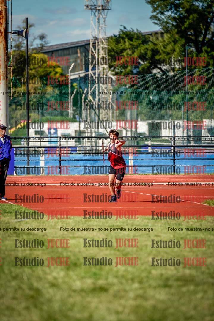 Fotos del lanzamiento de jabalina de mujeres y varones  - U14