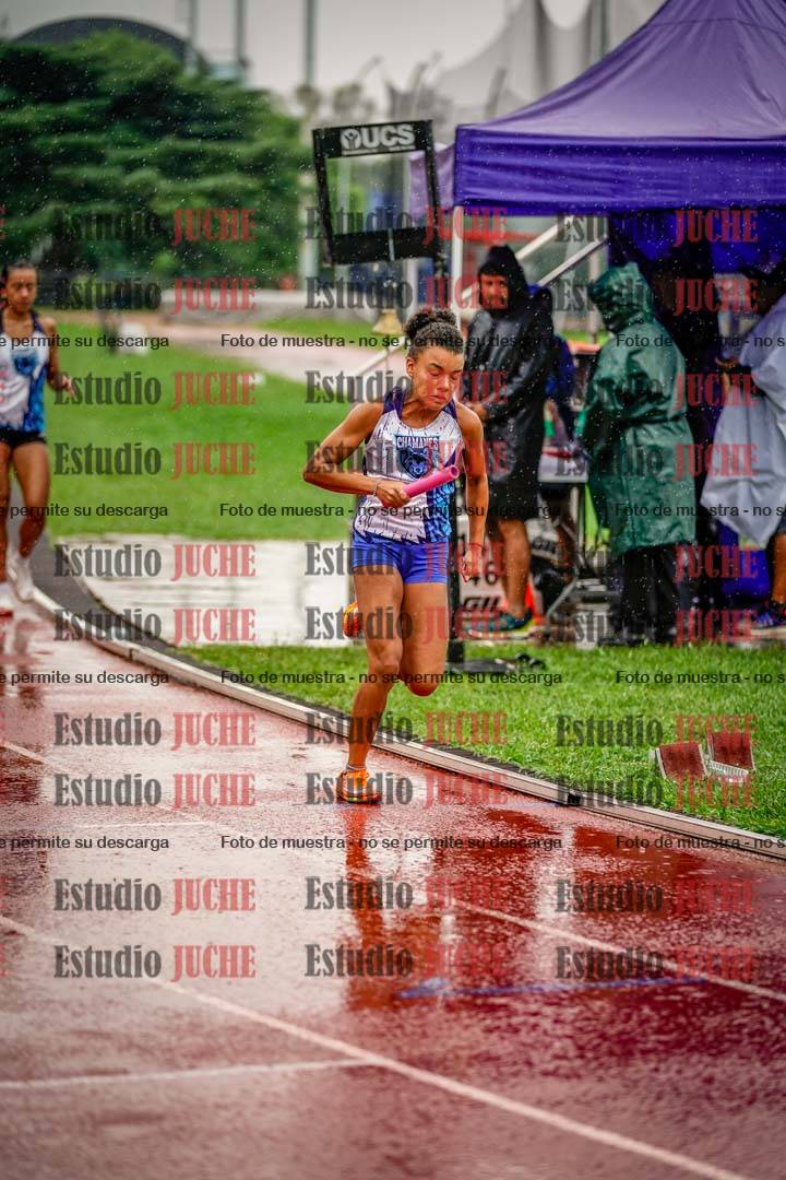 Fotos de las postas 4x400 m de mujeres