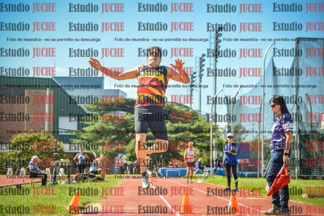 Fotos del salto en largo de varones - decatlón 2