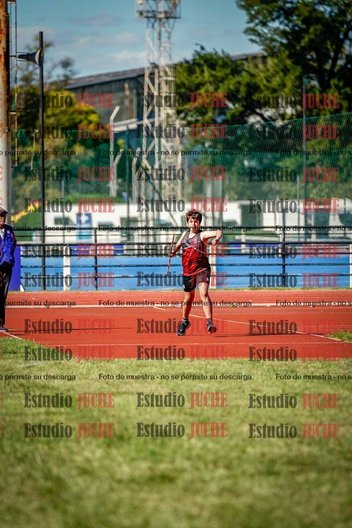 Fotos del lanzamiento de jabalina de mujeres y varones  - U14