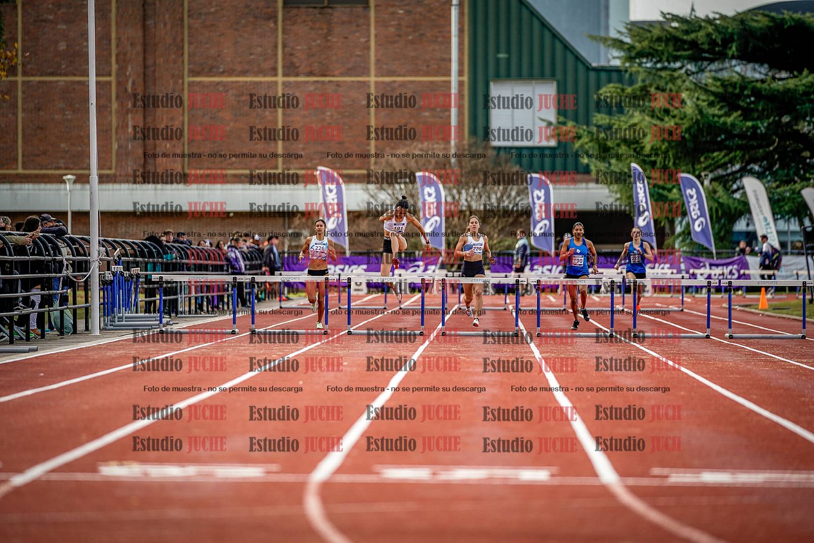 Fotos de los 400 m con vallas de mujeres