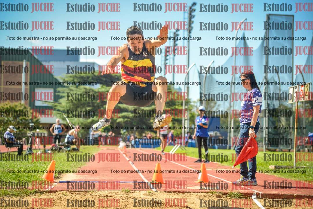 Fotos del salto en largo de varones - decatlón 2