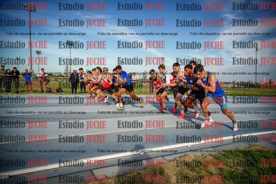 Fotos de los 1500 m llanos de varones