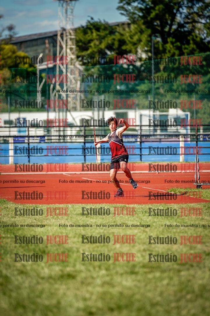 Fotos del lanzamiento de jabalina de mujeres y varones  - U14