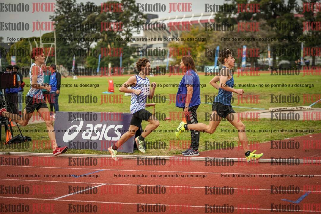 Fotos de los 1500 m llanos de varones