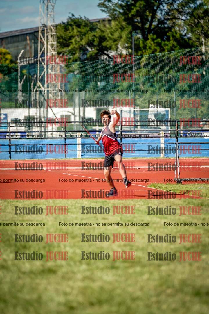 Fotos del lanzamiento de jabalina de mujeres y varones  - U14