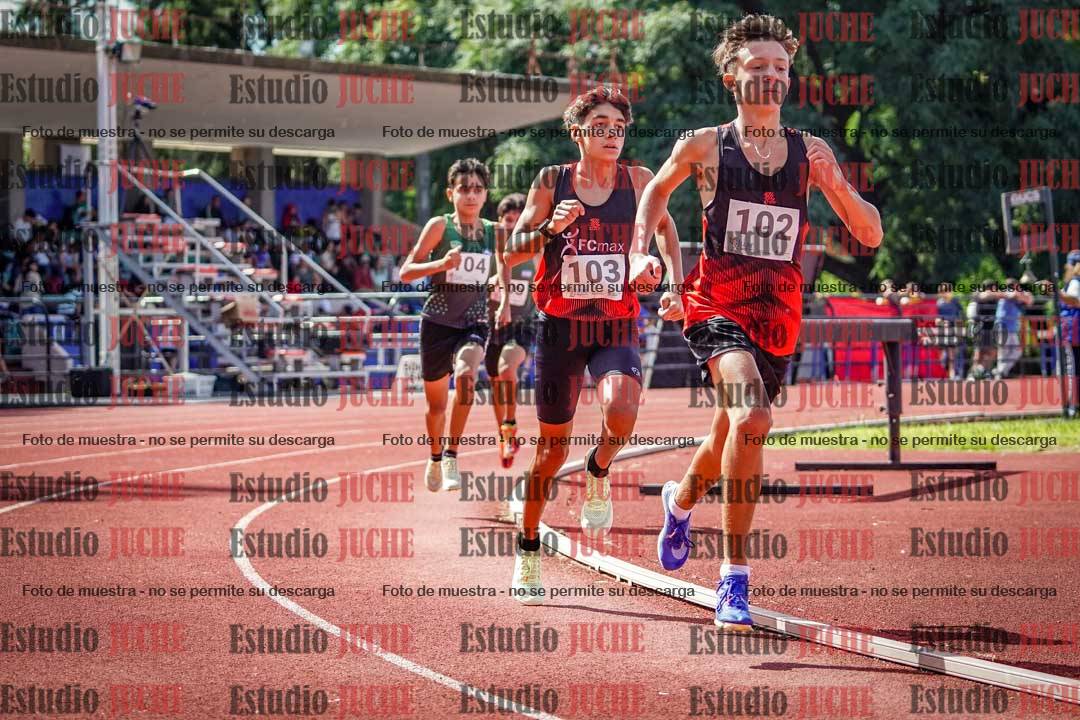 Fotos de los 600 m de varones