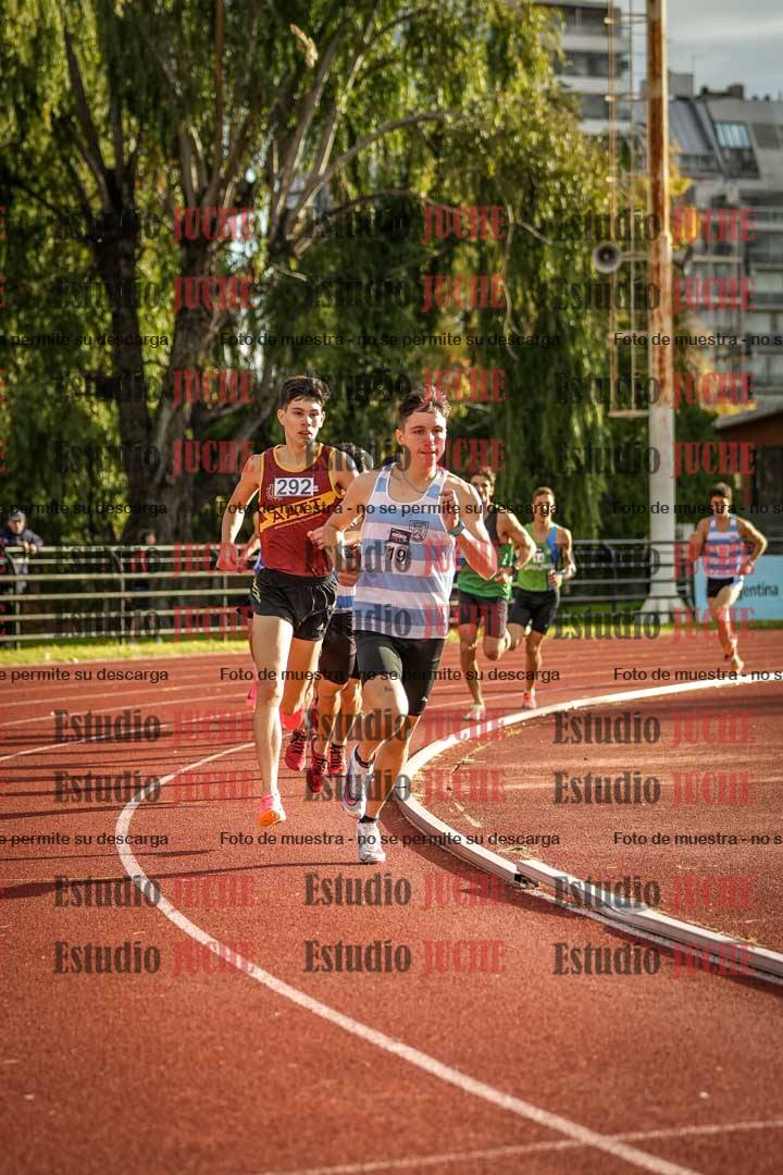 Fotos de los 1500 m llanos de varones