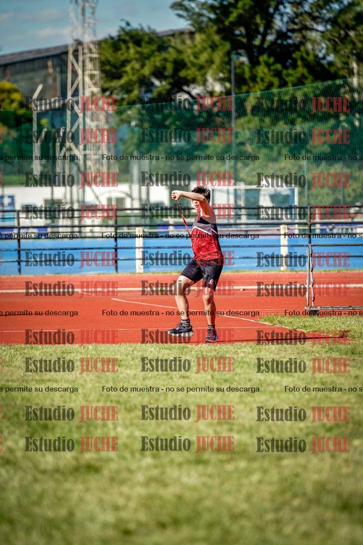 Fotos del lanzamiento de jabalina de mujeres y varones  - U14