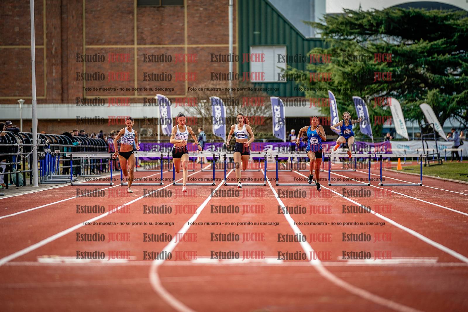Fotos de los 400 m con vallas de mujeres