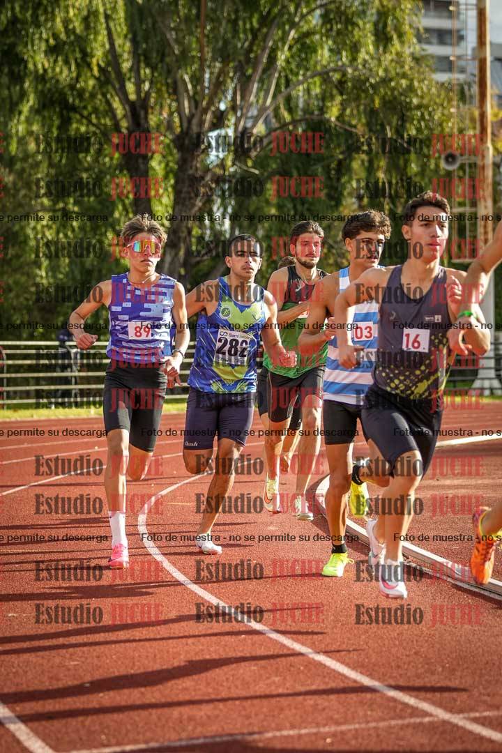 Fotos de los 1500 m llanos de varones