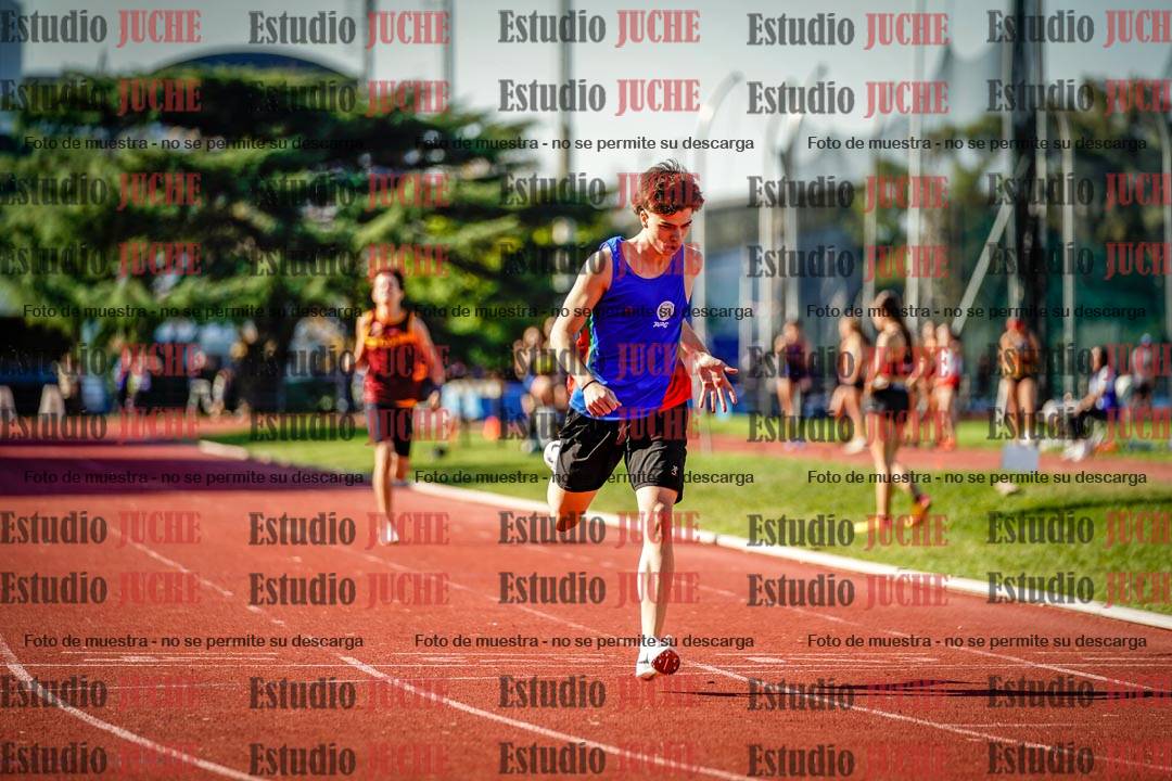 Fotos de los 400 m de varones