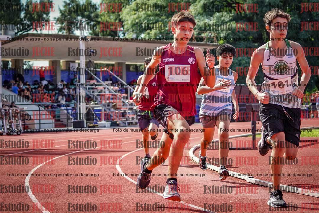 Fotos de los 600 m de varones