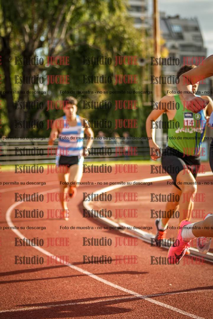 Fotos de los 1500 m llanos de varones