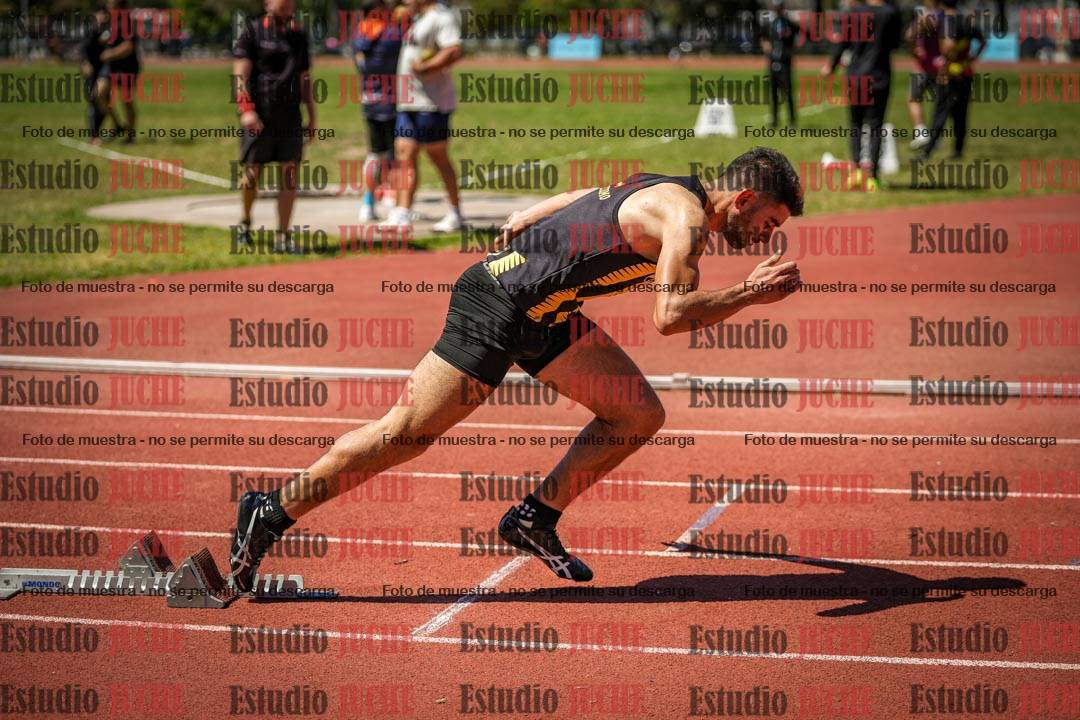Fotos de los 400 m llanos de varones