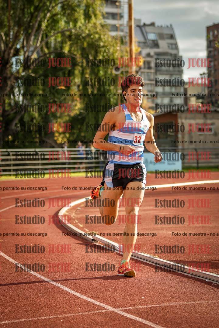 Fotos de los 1500 m llanos de varones
