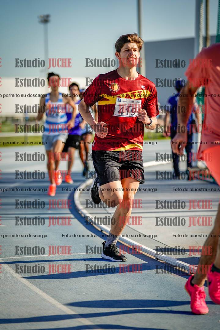 Fotos de los 1500 m llanos de varones