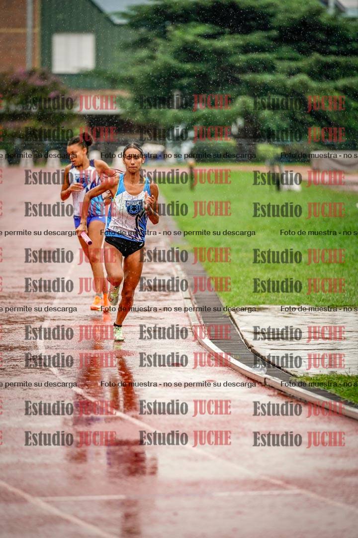 Fotos de las postas 4x400 m de mujeres