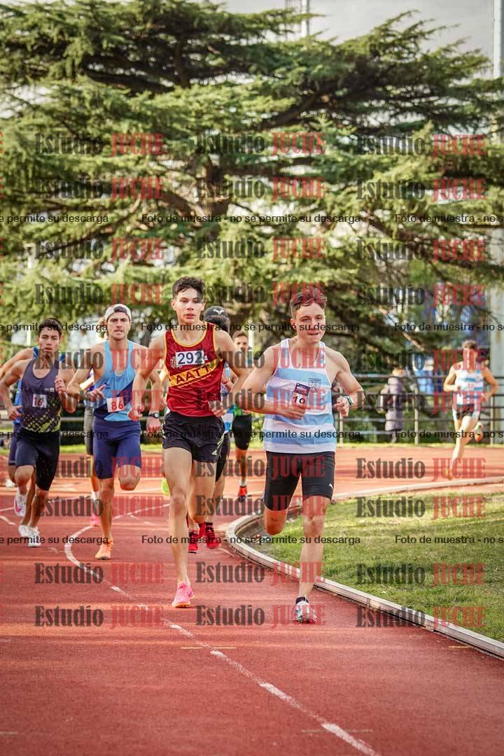 Fotos de los 1500 m llanos de varones