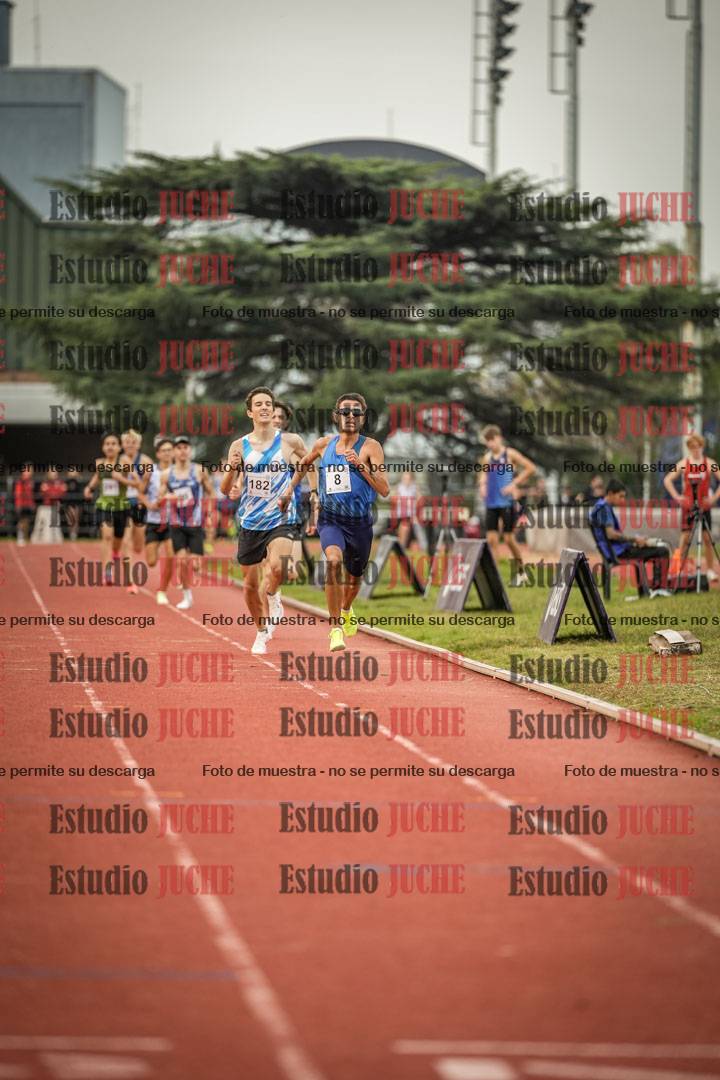 Fotos de los 1500 m llanos de varones