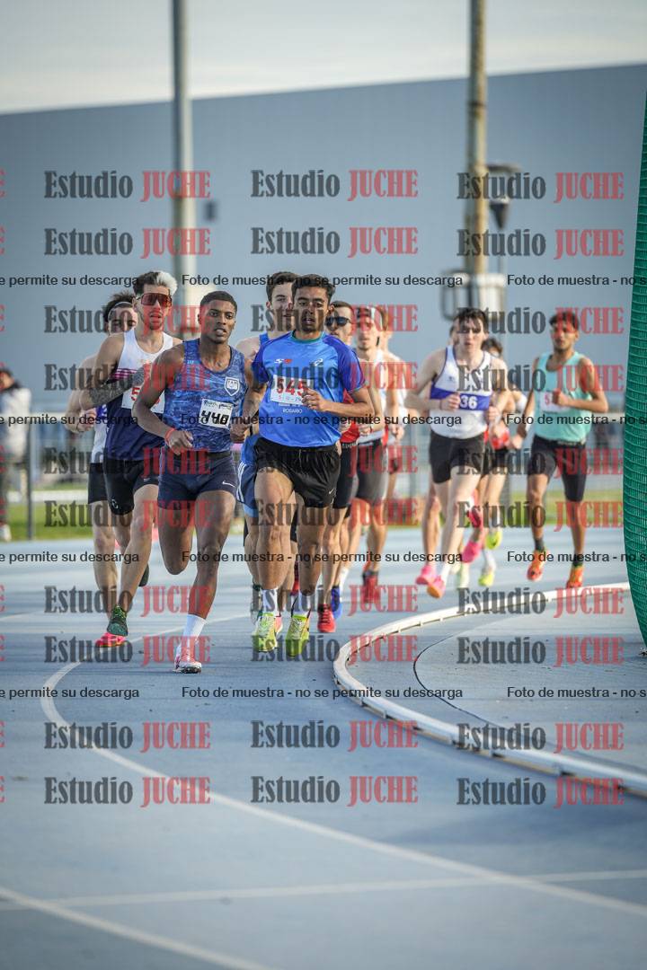 Fotos de los 1500 m llanos de varones