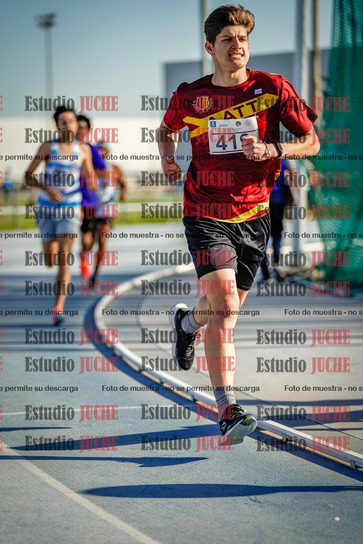 Fotos de los 1500 m llanos de varones