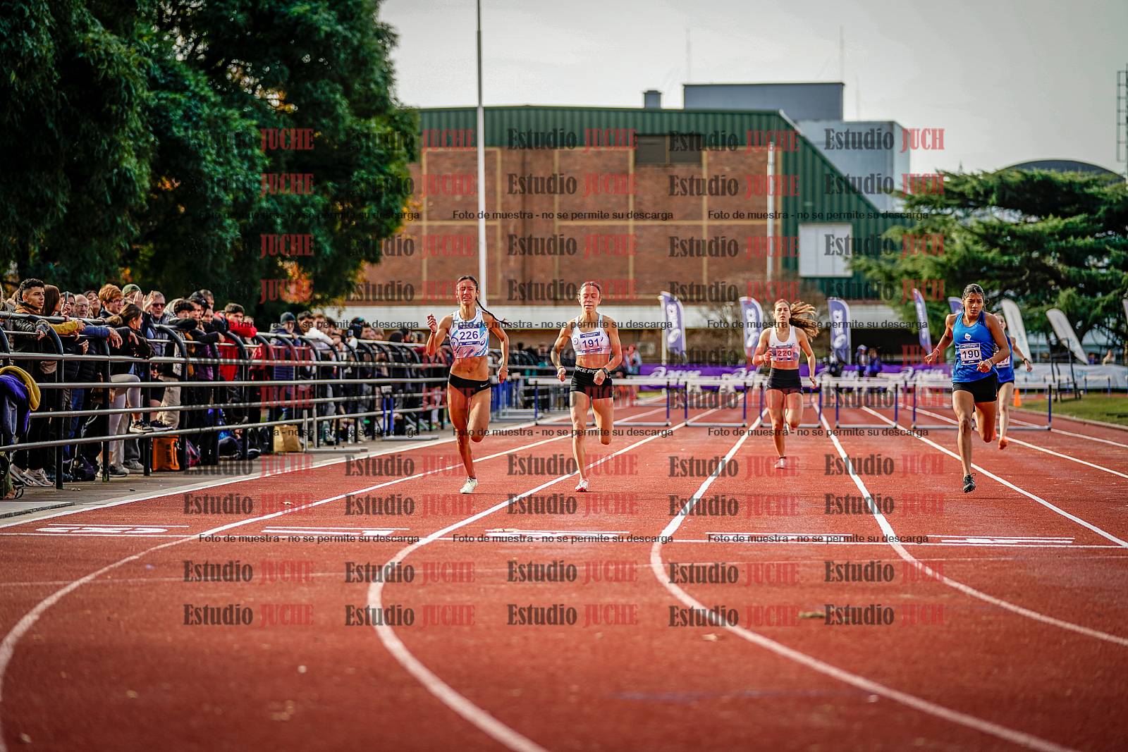 Fotos de los 400 m con vallas de mujeres