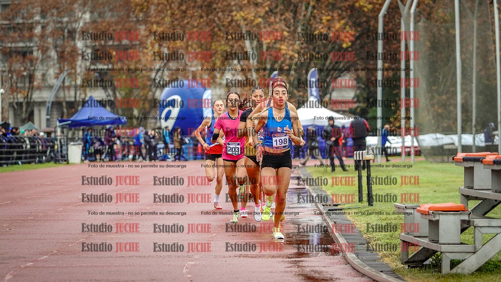 Fotos de los 1500 m llanos de mujeres