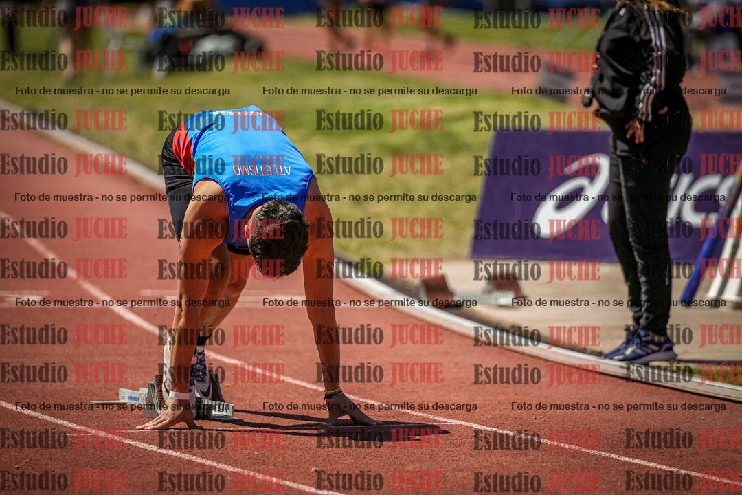 Fotos de los 400 m llanos de varones