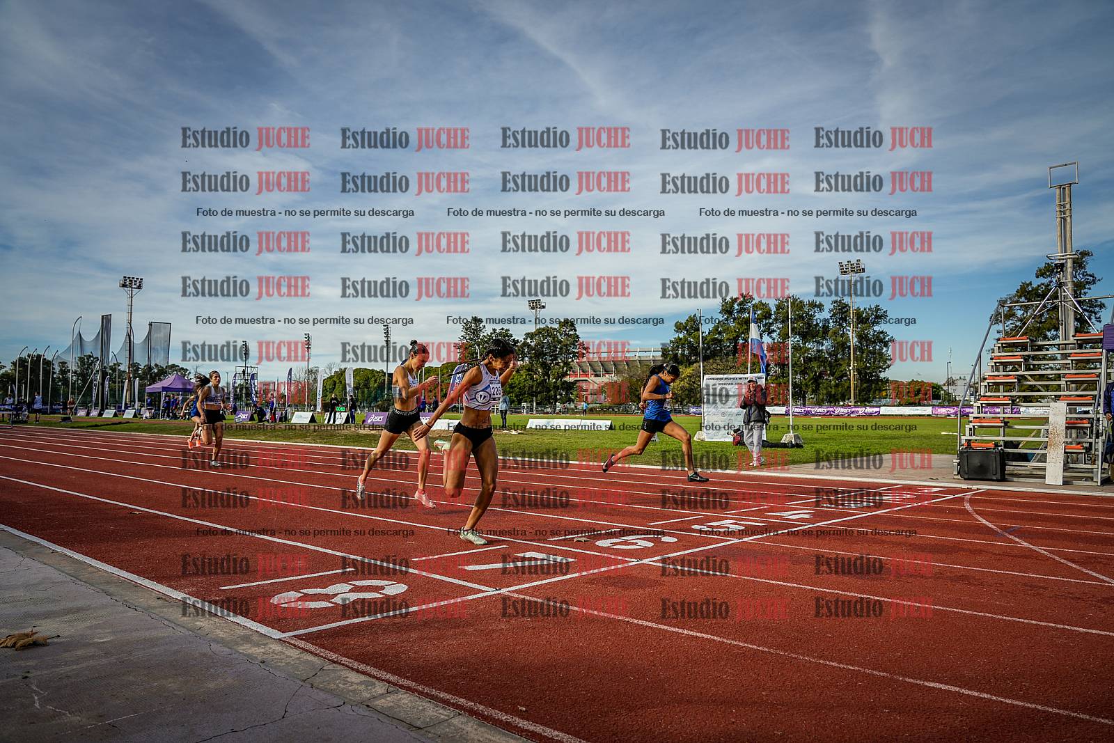 Fotos de los 400 m con vallas de mujeres