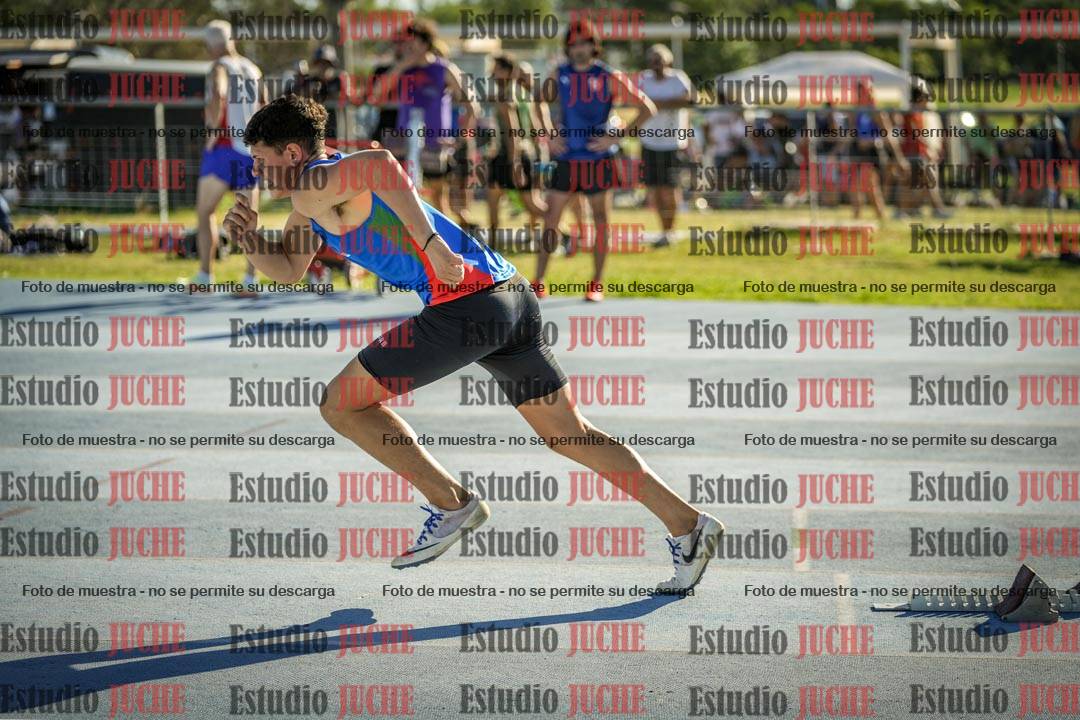 Fotos de los 400 m llanos de varones