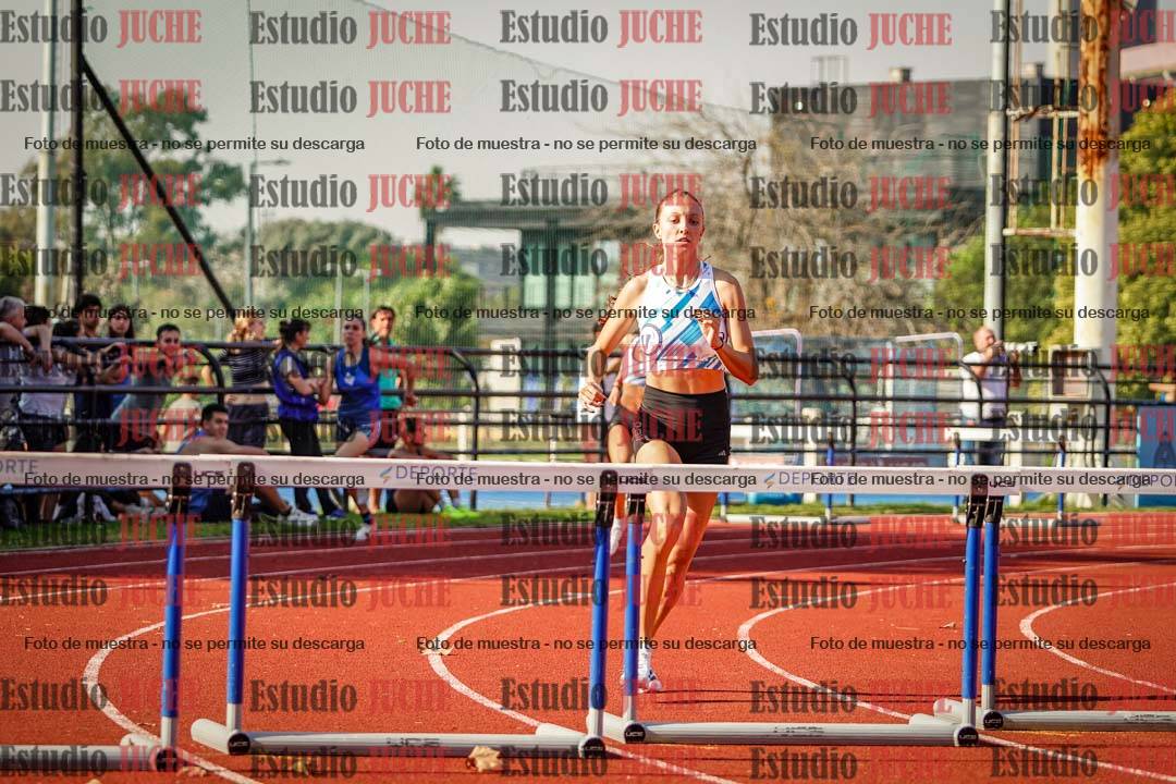 Fotos de los 400 m con vallas de mujeres