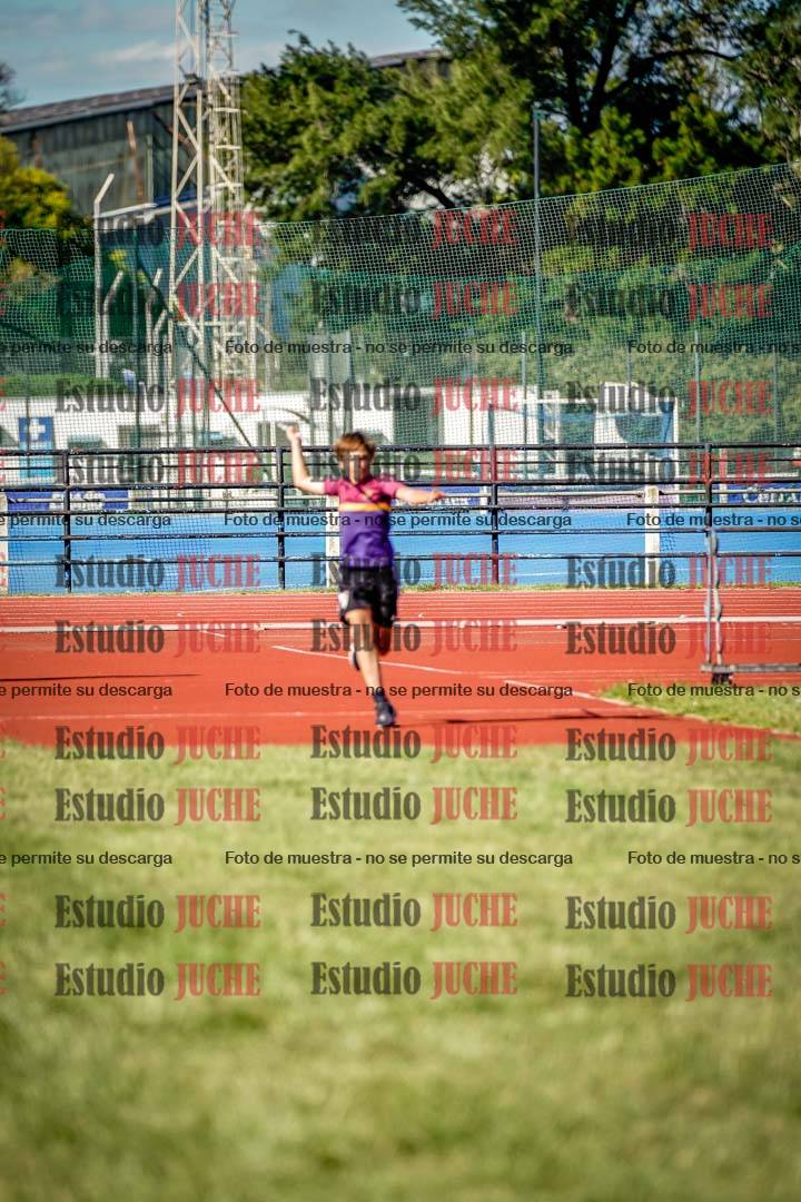 Fotos del lanzamiento de jabalina de mujeres y varones  - U14