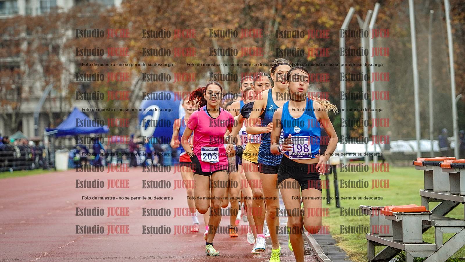 Fotos de los 1500 m llanos de mujeres