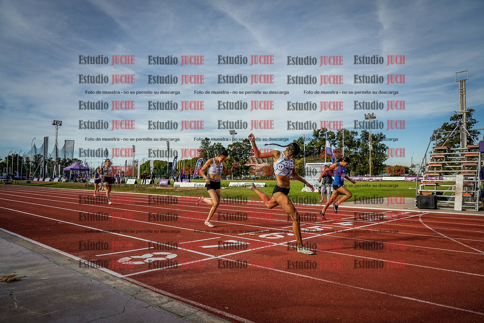 Fotos de los 400 m con vallas de mujeres
