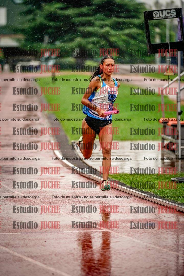 Fotos de las postas 4x400 m de mujeres