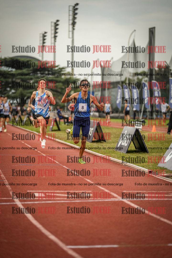 Fotos de los 1500 m llanos de varones